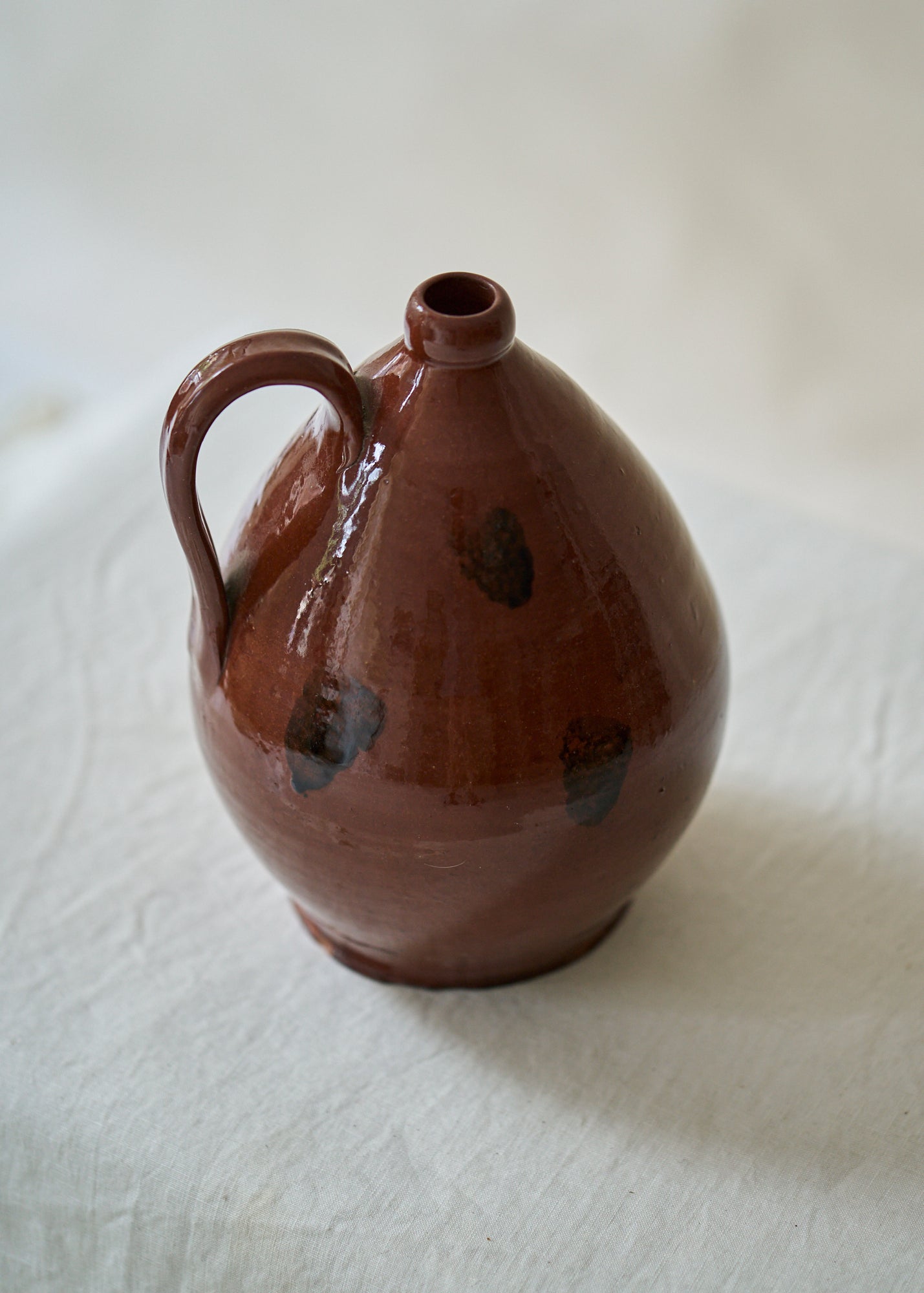 Antique Redware Jug