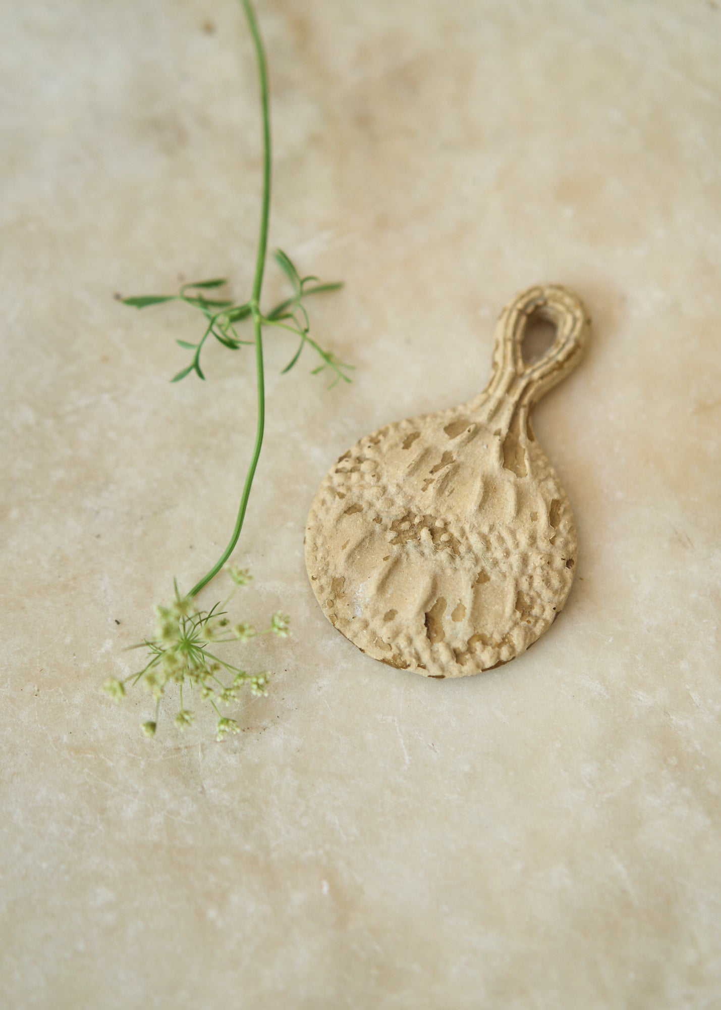 Miniature Antique Hand Mirror