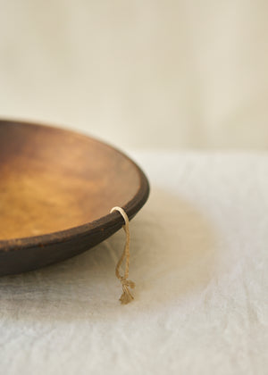 Antique Handmade Wood Bowl