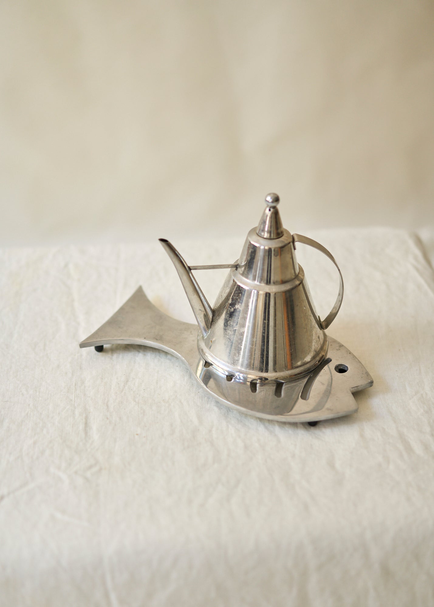 Vintage Metal Fish Trivet