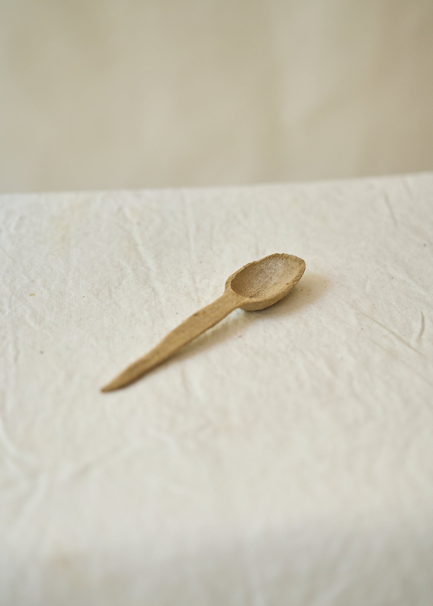 Vintage Hand Carved Wooden Spoon