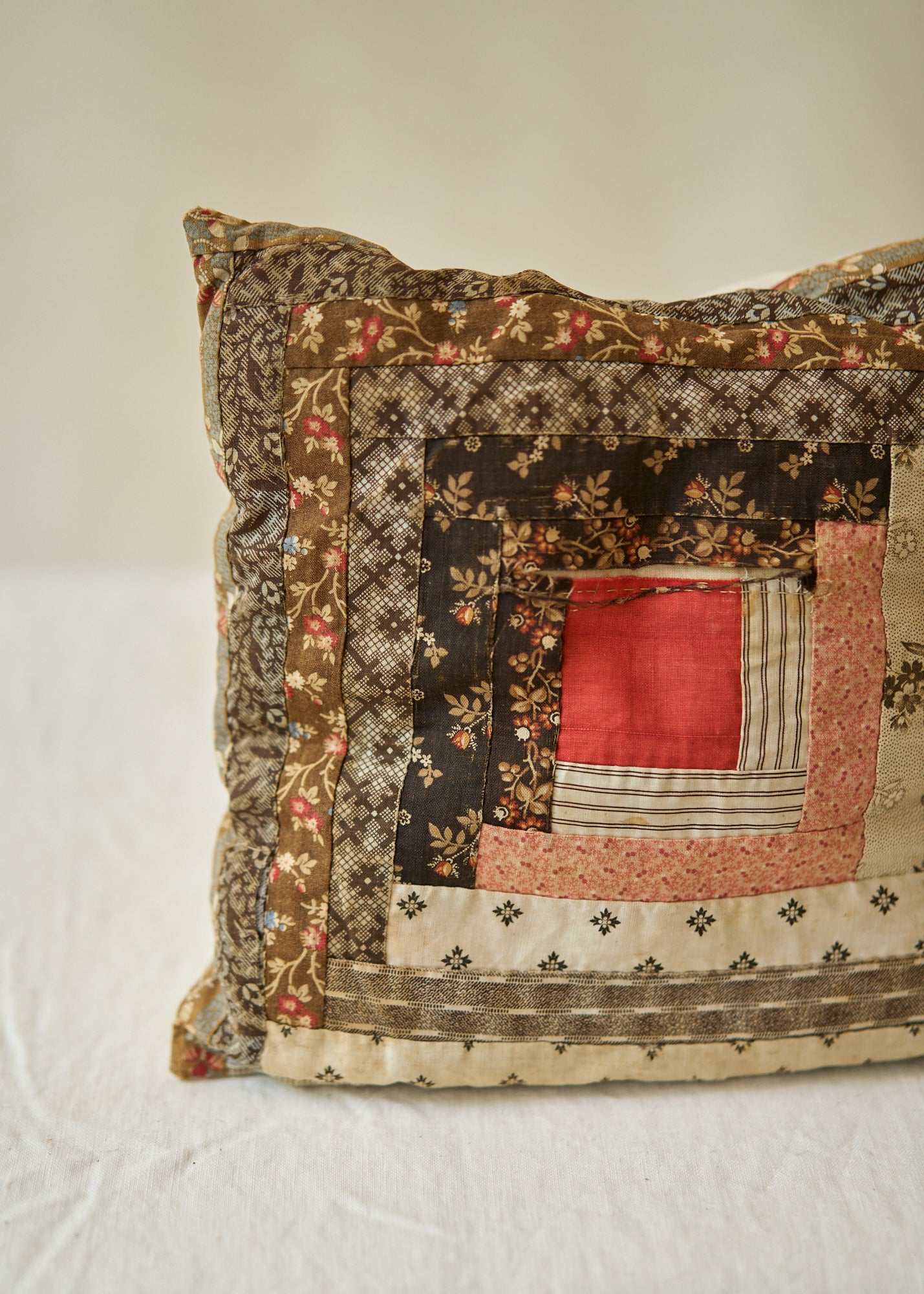 Antique Quilt Accent Pillow