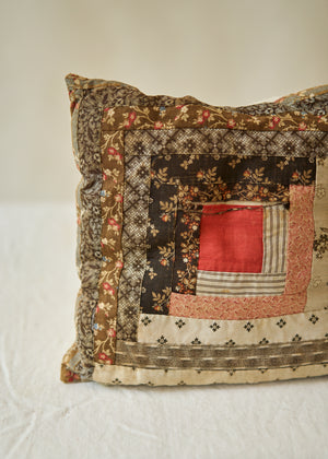 Antique Quilt Accent Pillow