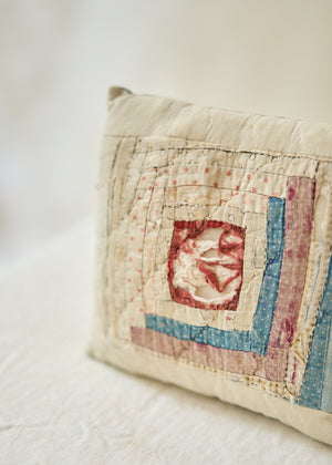 Antique Quilt Accent Pillow