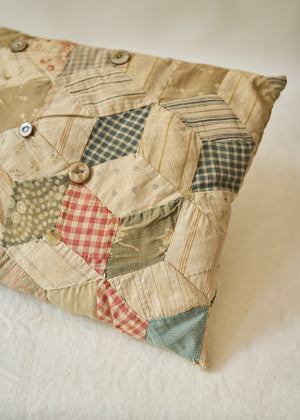 Antique Quilt Accent Pillow