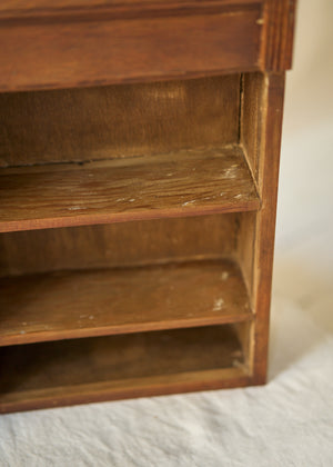 Antique Glass Front Cabinet