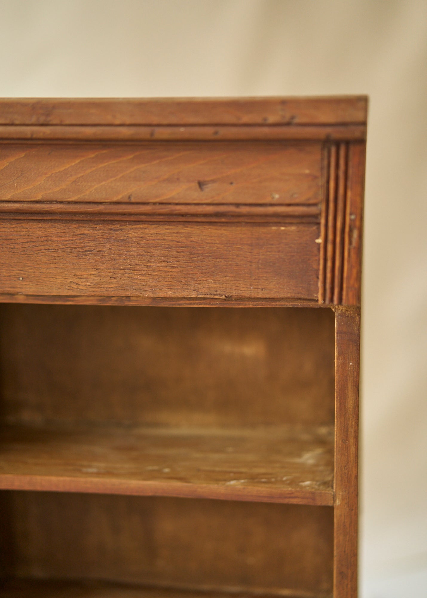 Antique Glass Front Cabinet
