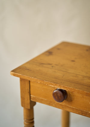 Antique Shaker Style Wood Side Table