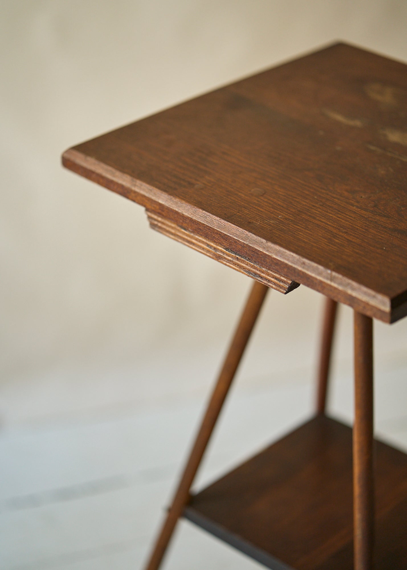 Antique Wood Side Table