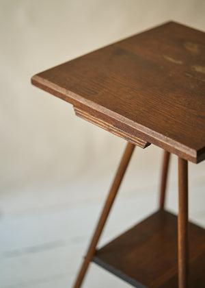 Antique Wood Side Table