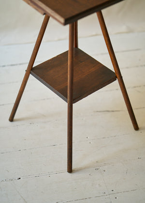 Antique Wood Side Table