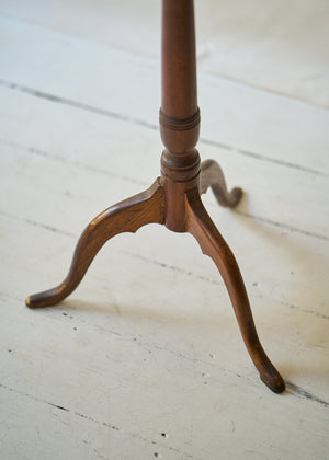 Antique Wood Candle Stand