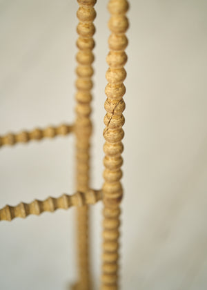 Antique Spindle Leg Blanket Rack