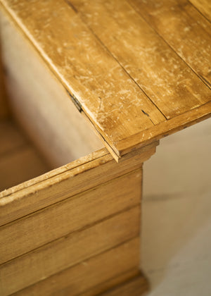 Vintage Wood Storage Box
