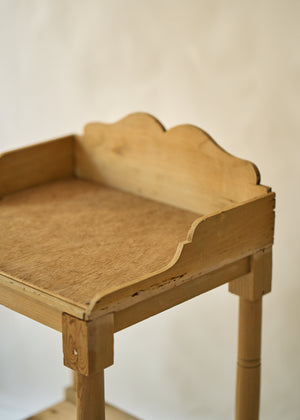 Antique Wood Wash Stand