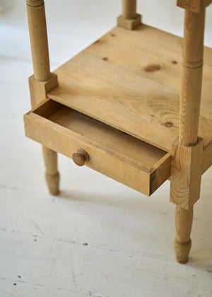 Antique Wood Wash Stand