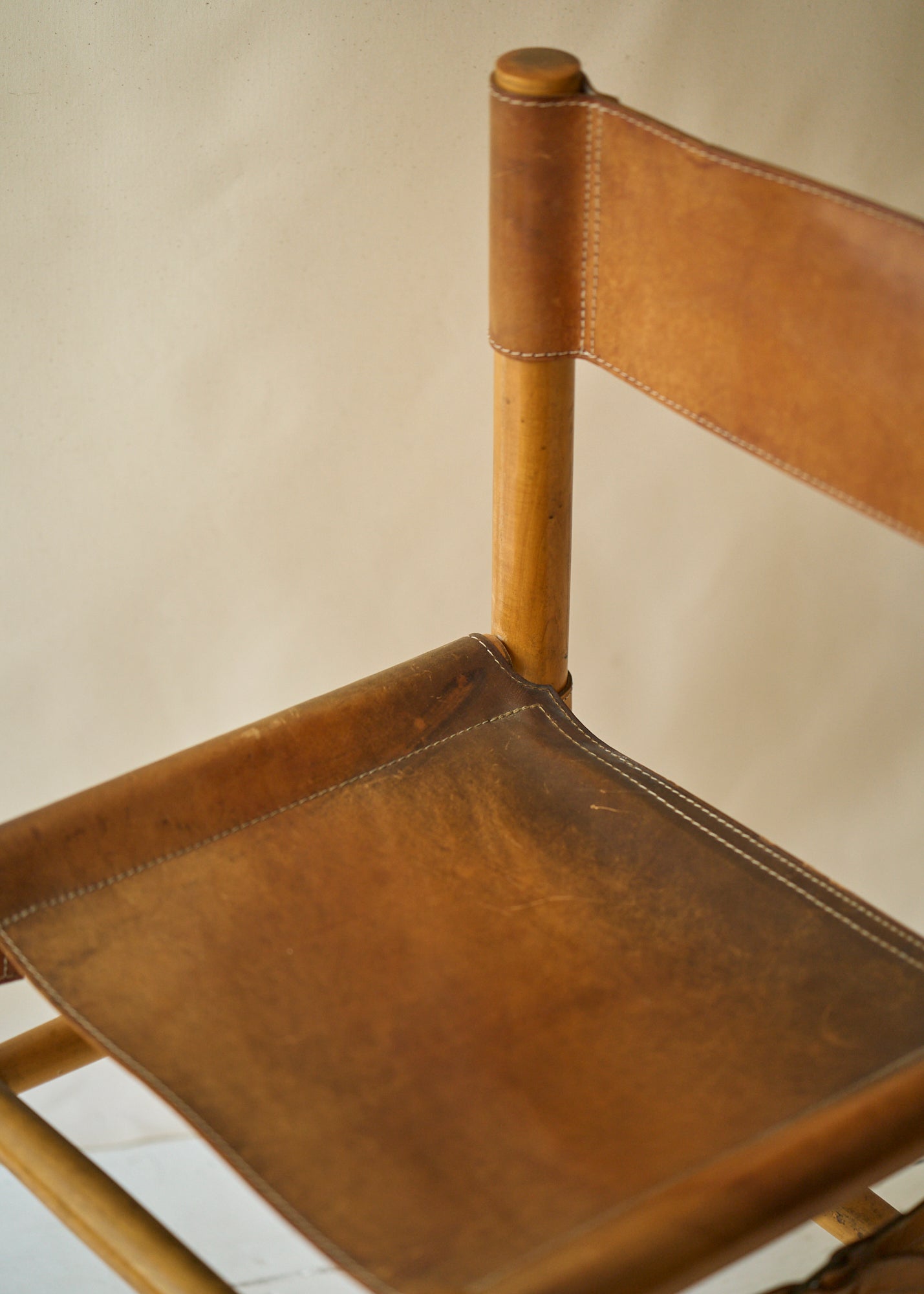 Mid Century Safari Chair by Abel Gonzalez