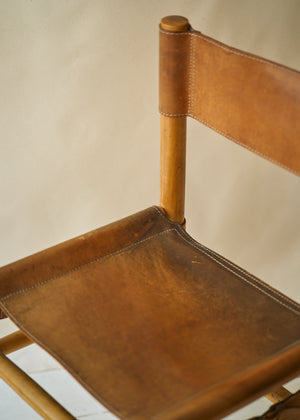 Mid Century Safari Chair by Abel Gonzalez
