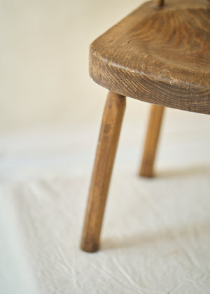 Antique Solid Wood Child's Chair