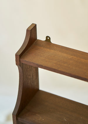 Vintage Wood Wall Shelf