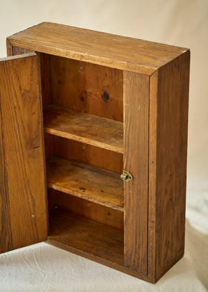 Vintage Wood Wall Cabinet