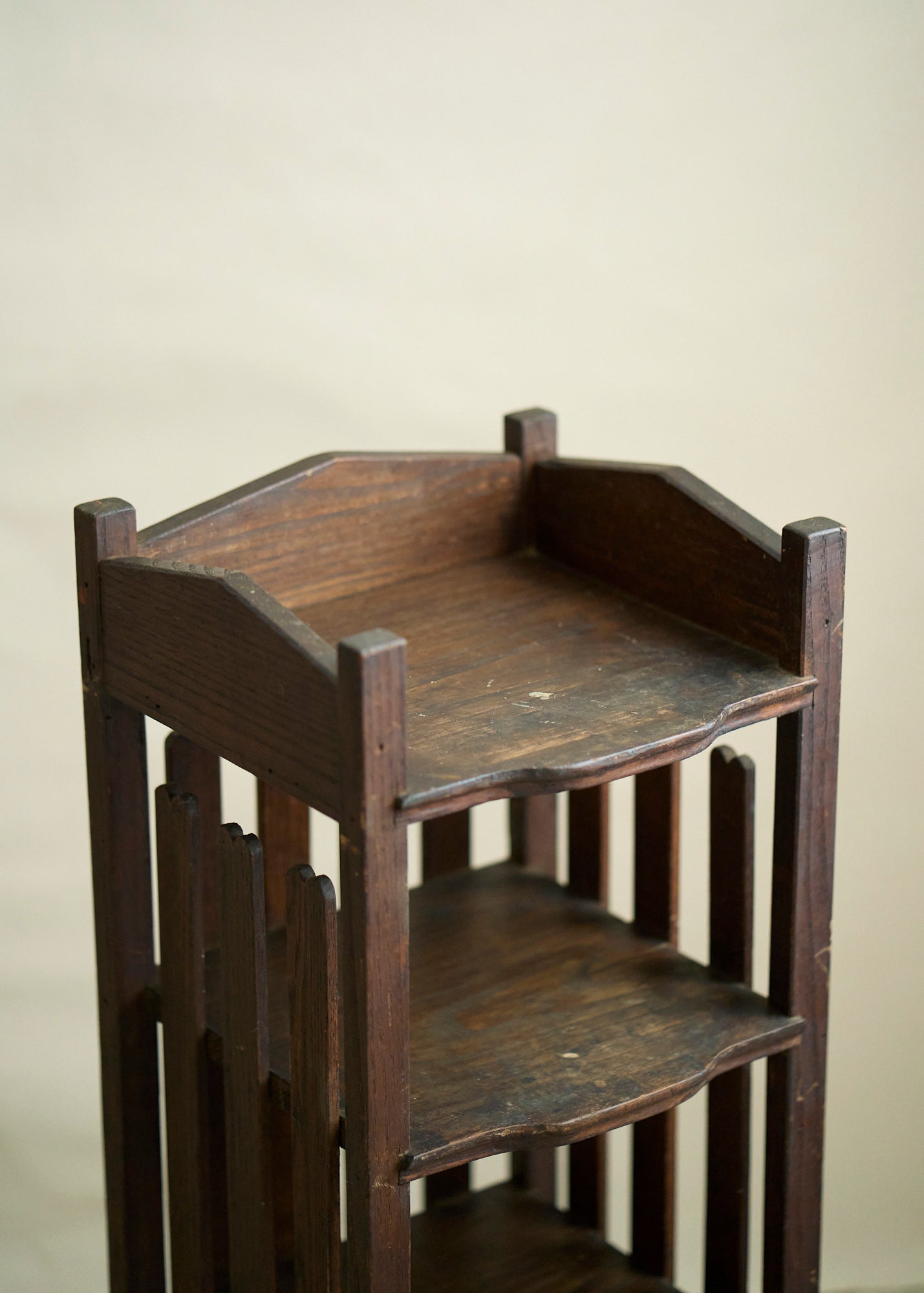 Antique Mission Style Bookcase