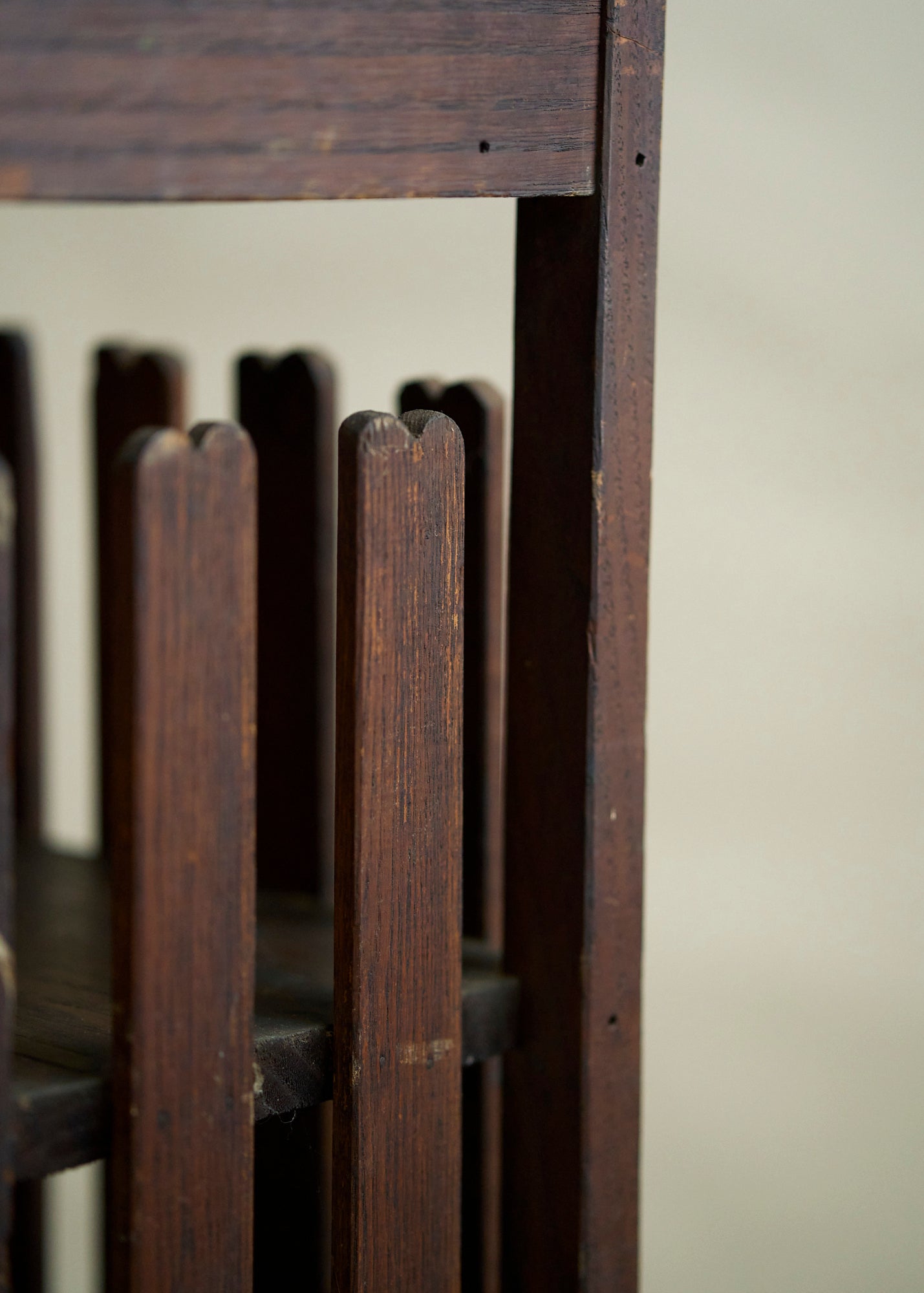 Antique Mission Style Bookcase