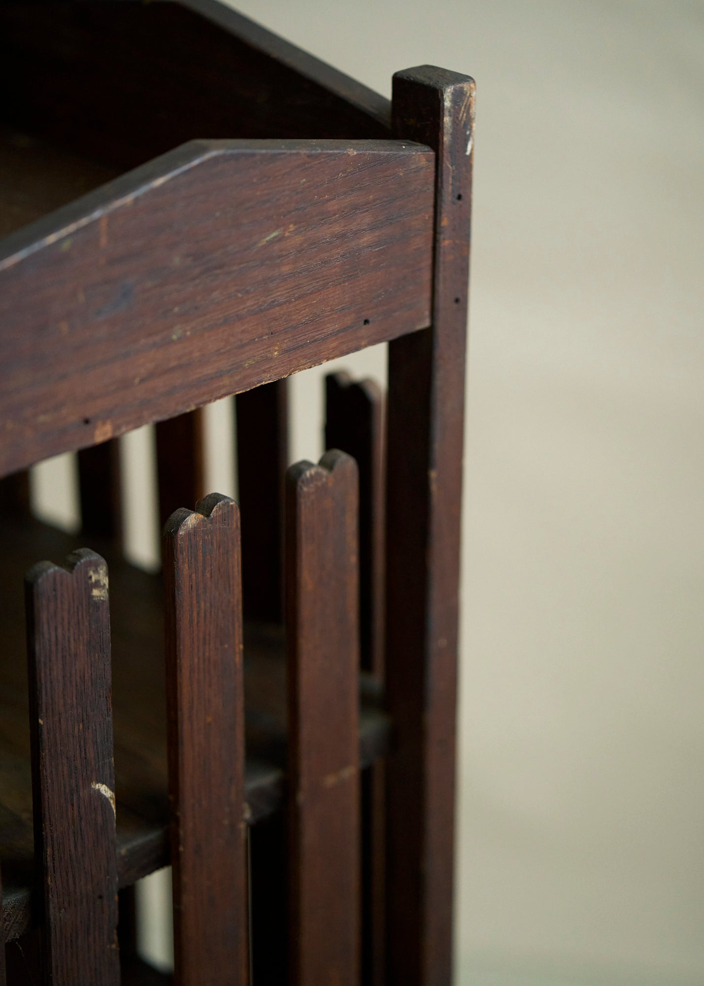 Antique Mission Style Bookcase