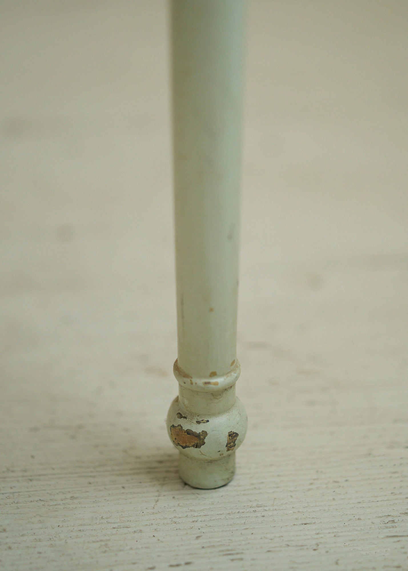 Vintage Painted Accent Table with Drawer