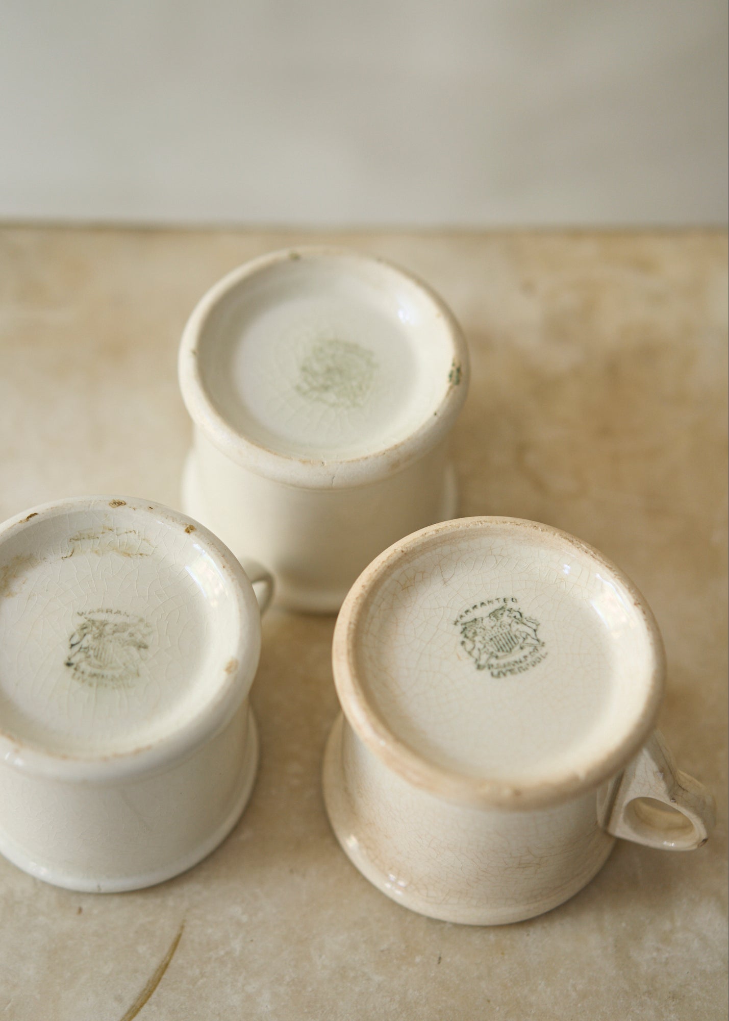 Antique Stoneware Mugs