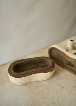 Folk Art Wooden Horse Keepsake Box