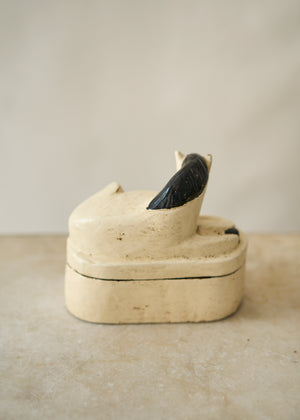 Folk Art Wooden Horse Keepsake Box