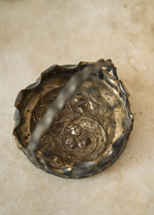 Vintage Metal Trinket Basket
