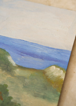 Seaside Oil Painting