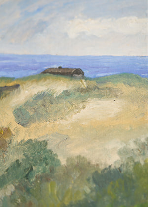 Seaside Oil Painting