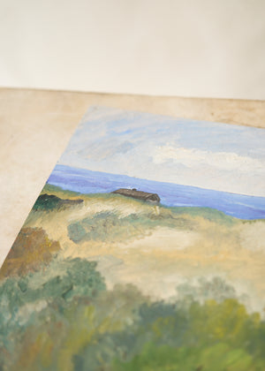 Seaside Oil Painting