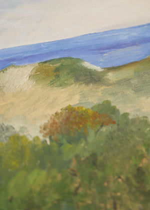Seaside Oil Painting