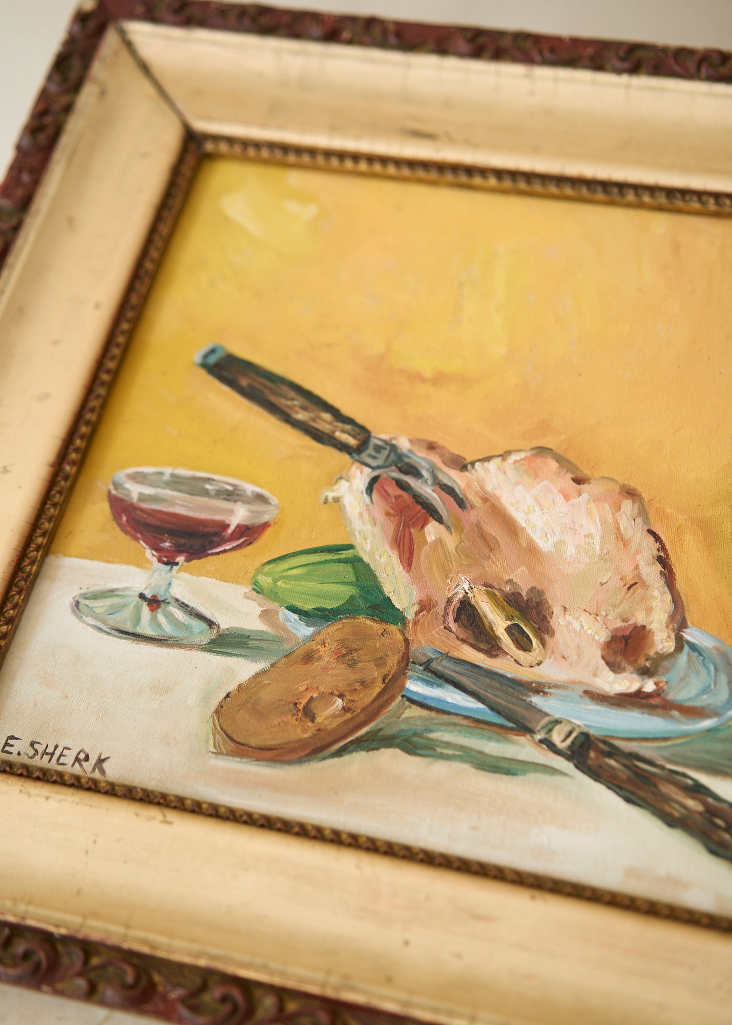 Supper Time Oil Painting