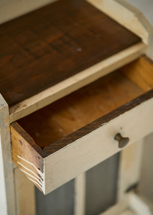 Antique Wooden Utility Cabinet