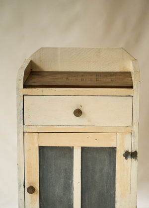 Antique Wooden Utility Cabinet