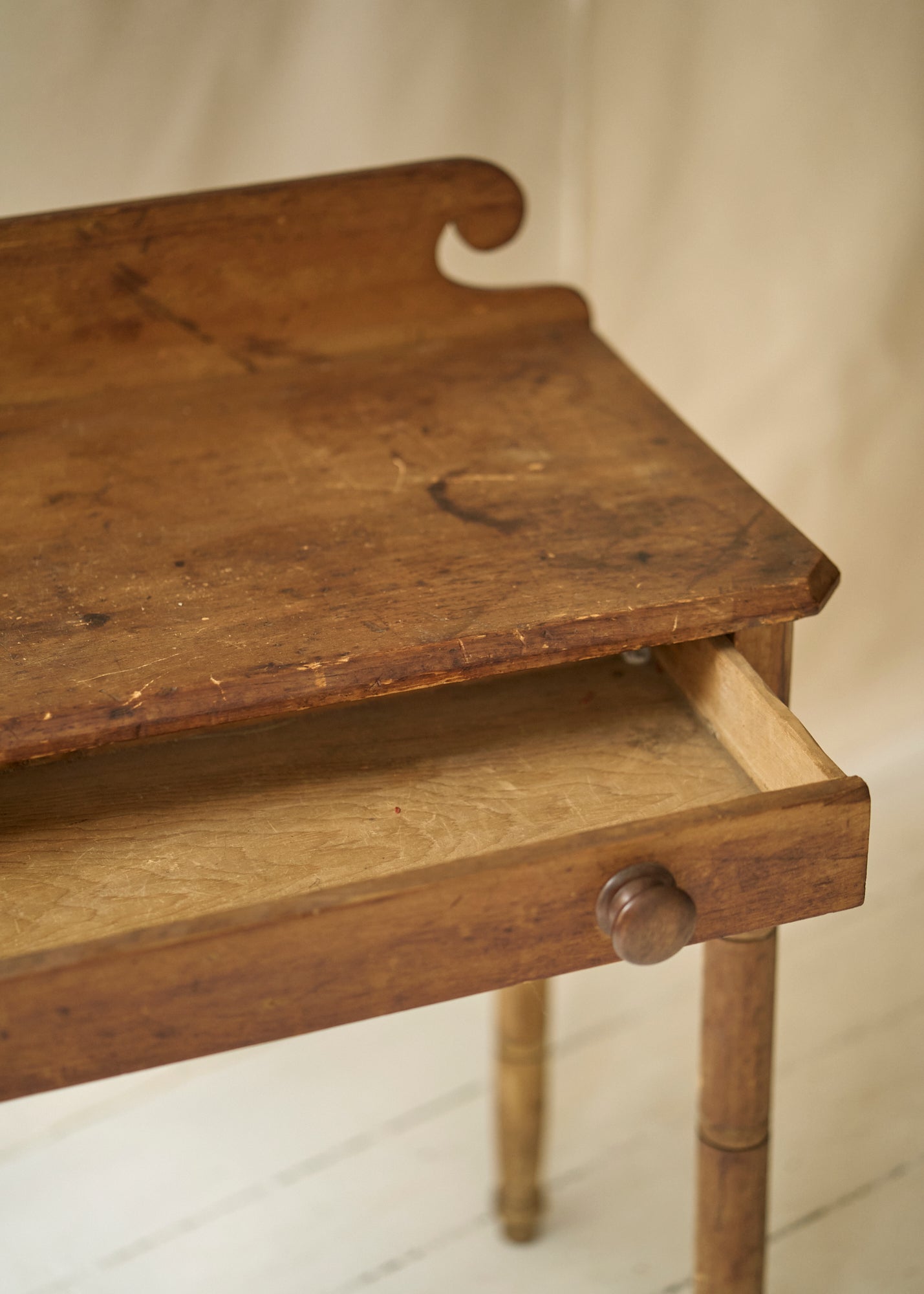 Antique Pine Writing Table