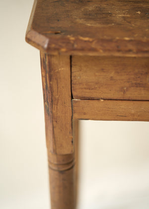 Antique Pine Writing Table