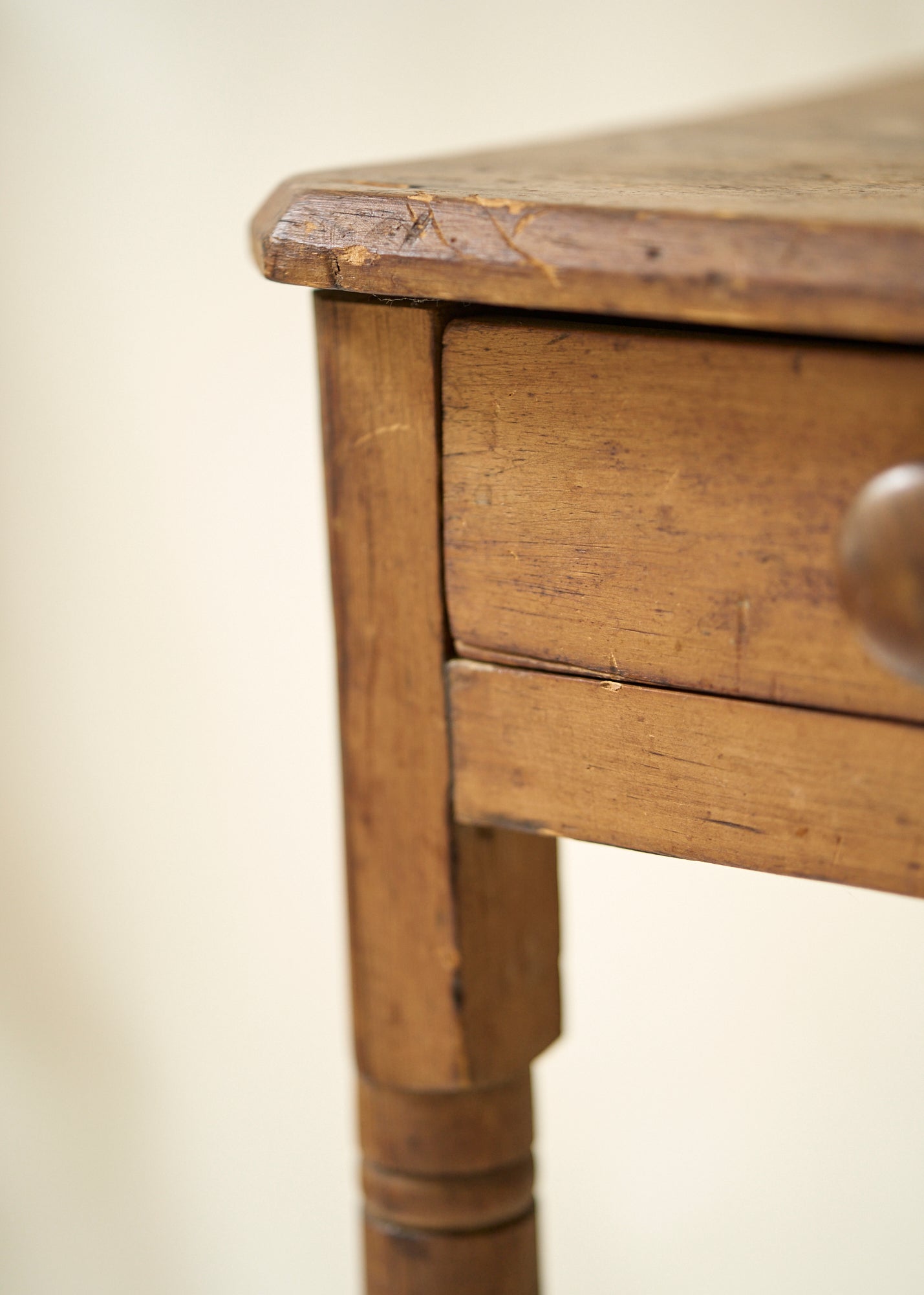 Antique Pine Writing Table