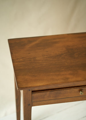 Antique Shaker Style Wooden Side Table