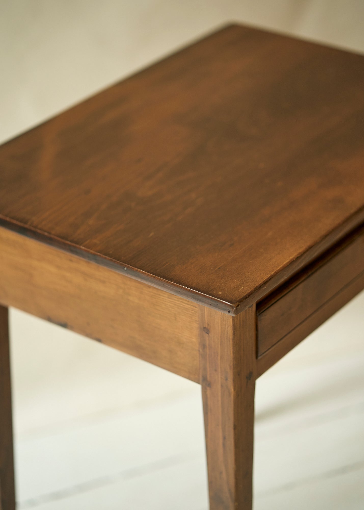 Antique Shaker Style Wooden Side Table