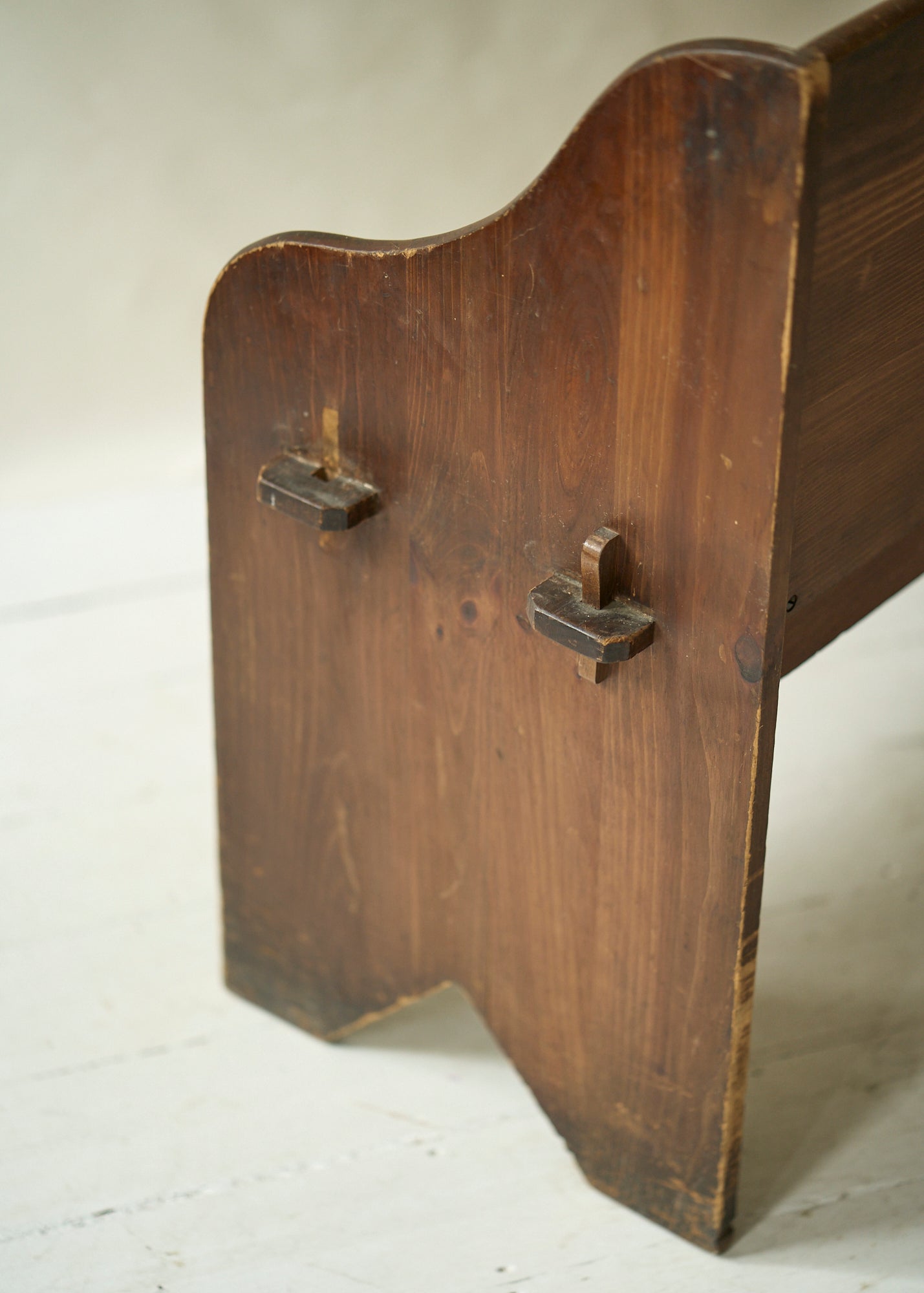 Antique Primitive Wooden Bench