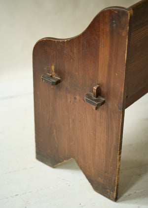 Antique Primitive Wooden Bench