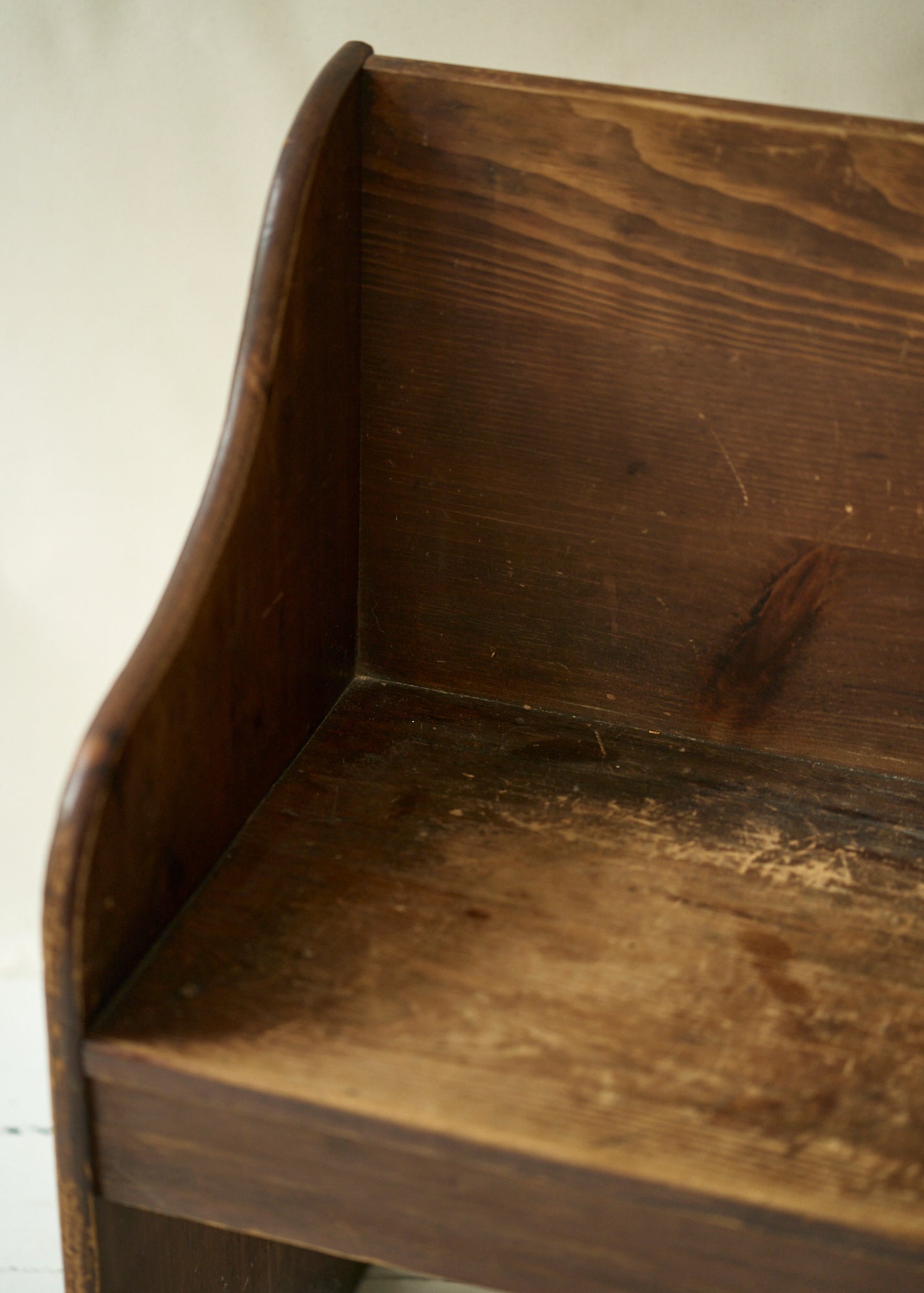 Antique Primitive Wooden Bench