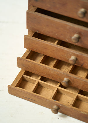Antique Set of Wooden Drawers