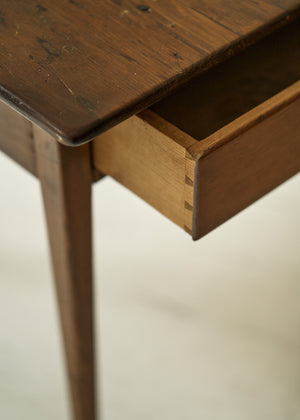 Antique Shaker Two Drawer Table